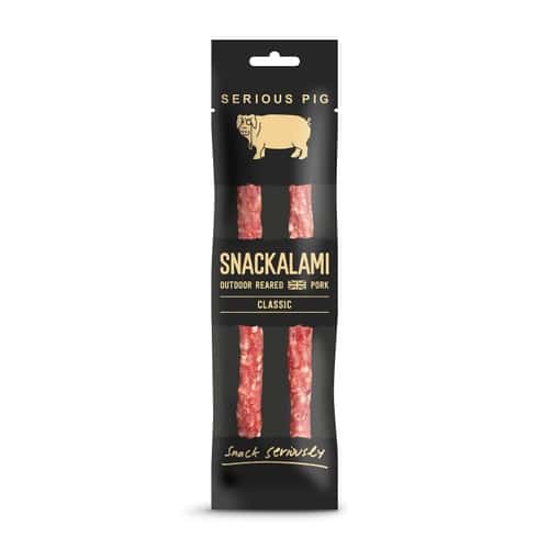 Serious Pig - Snackalami 'Spicy' 2 per pack 12 x 30g